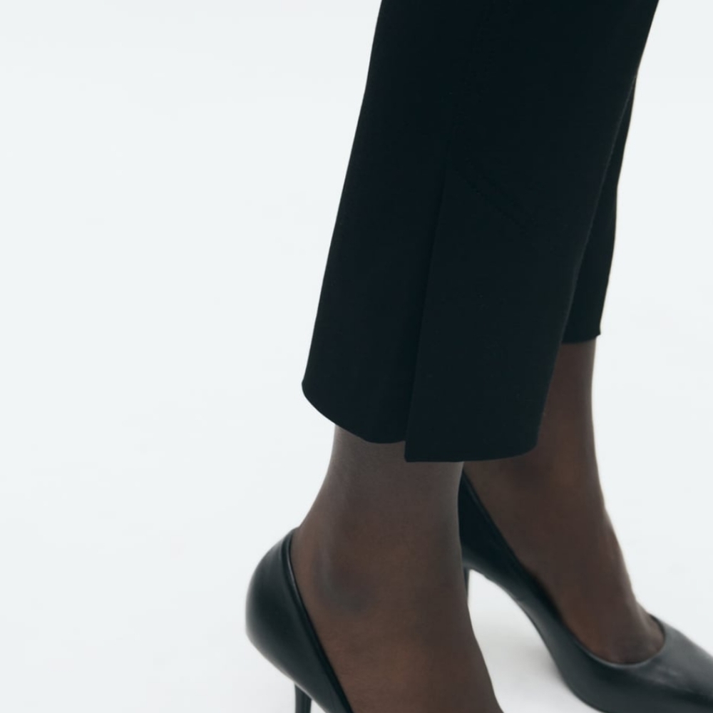 Zara Black Workwear Pants